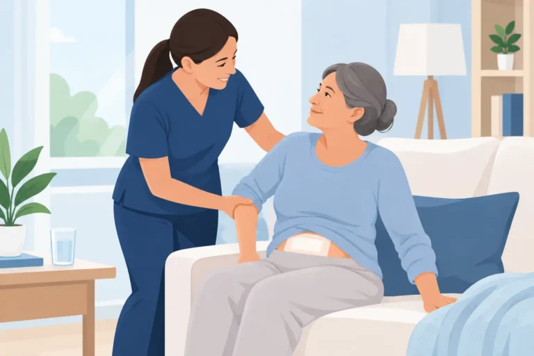 Do Caregivers Assist After Surgery at Home?
