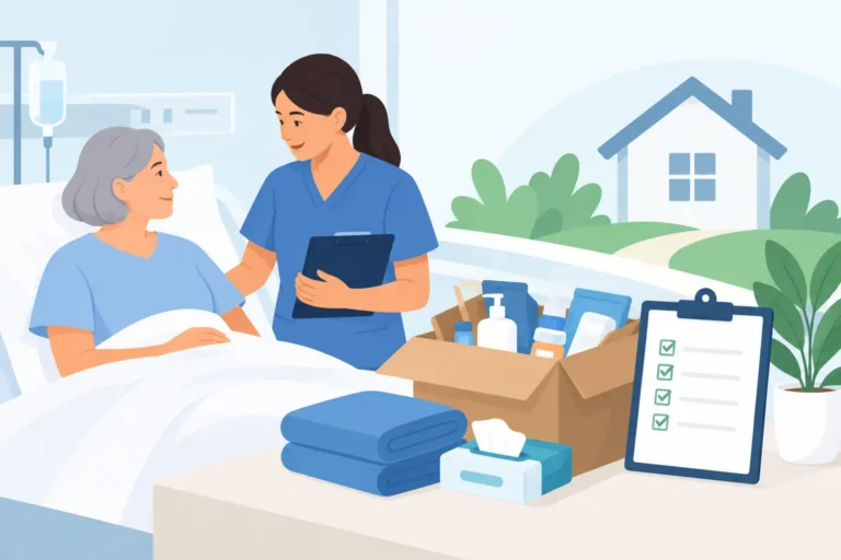 Hospital Discharge Supply Checklist for Home