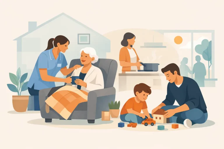 How Live-In Care Works for Families at Home
